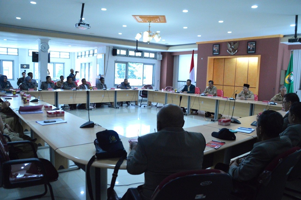 Rombongan Visitasi Kepemimpinan Nasional PKP2A II LAN Makassar berkunjung ke Tanah Laut